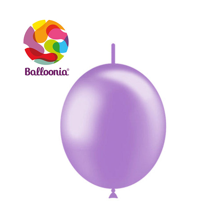 Balloonia 6" Decolink Metallic Latex Lavender 100ct
