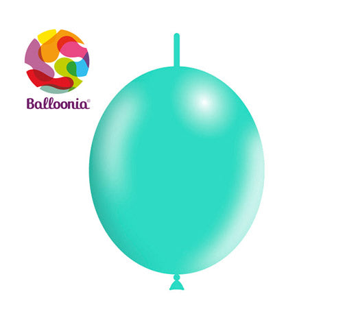 Balloonia Decolink 12" Mint Green Latex Balloons - 100ct