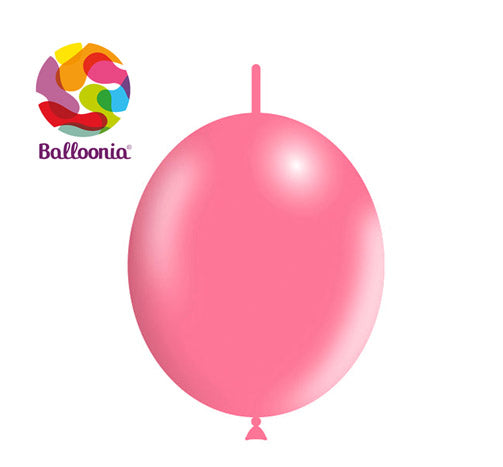 Balloonia Decolink 12" Pink Latex Balloons - 100ct