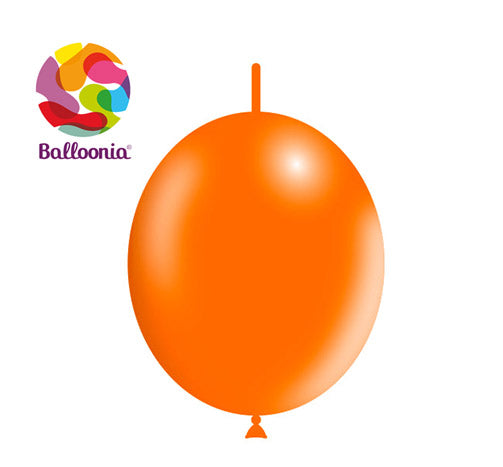 Balloonia Decolink 12" Orange Latex Balloons - 100ct