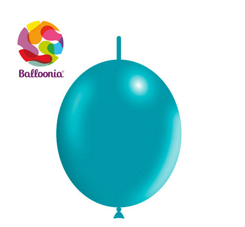 Balloonia 12" Decolink Latex Turquoise 100ct