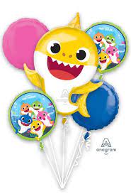 Anagram Baby Shark Balloon Bouquet