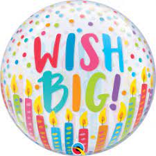 Qualatex 22" Wish Big Bubble Balloon