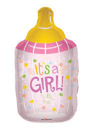 ConversUSA 36" It's A Girl Bottle Balloon