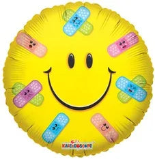 Conver USA 18" Yellow Happy Face Balloon