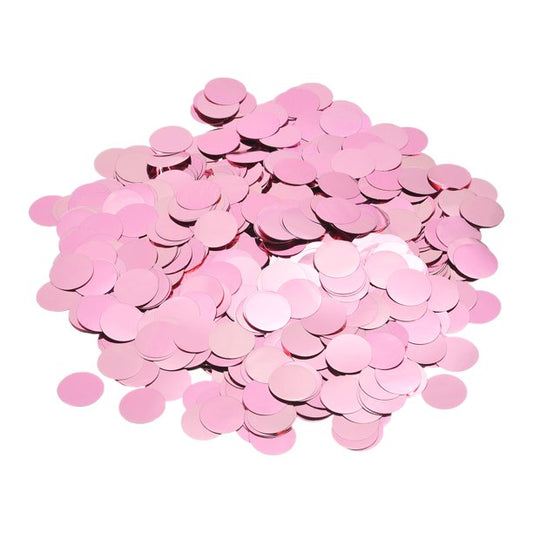 Winner 5/8" Baby Pink Foil Confetti