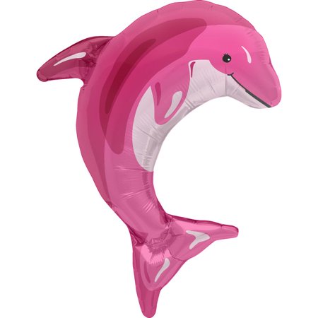 NorthStar 31" Pink Dolphin Balloon