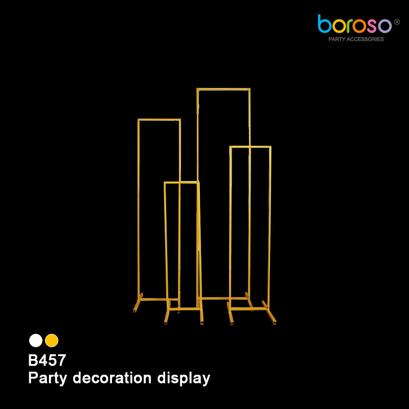 Borosino B457 Party Decoration Stand 4pcs-Gold