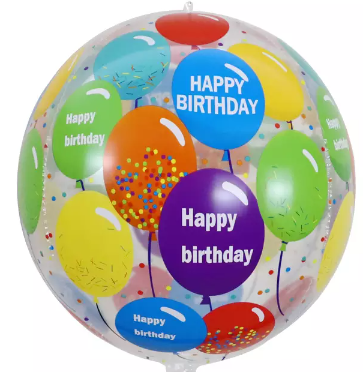 Winner Party 22" Happy Birthday Balloon
