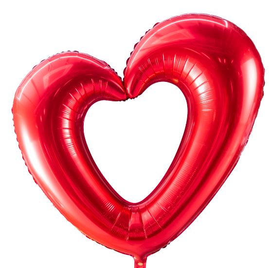 Party America 42" Red Heart Balloon