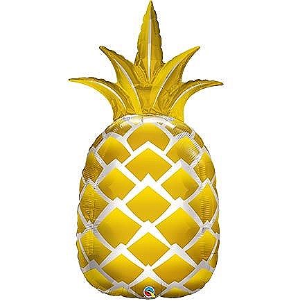 Qualatex 44" Golden Pineapple Balloon