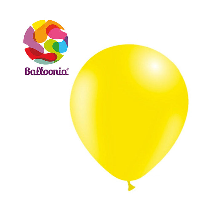 Balloonia 5" Lemon Latex Balloon 100ct