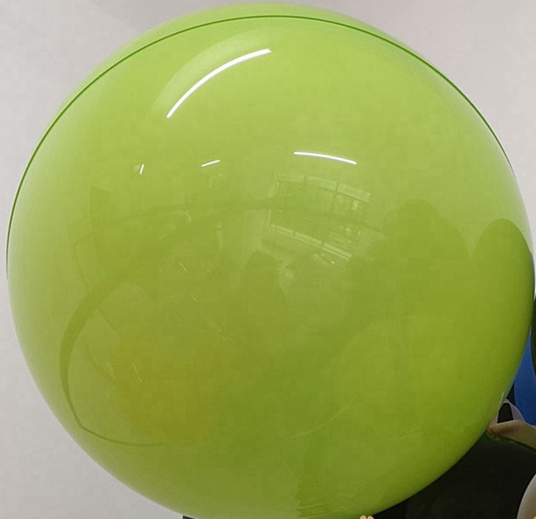 Winner Party 34" Lime Green Bubble Balloon