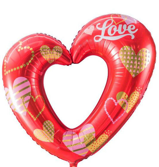 Party America 42" Love Heart Balloon