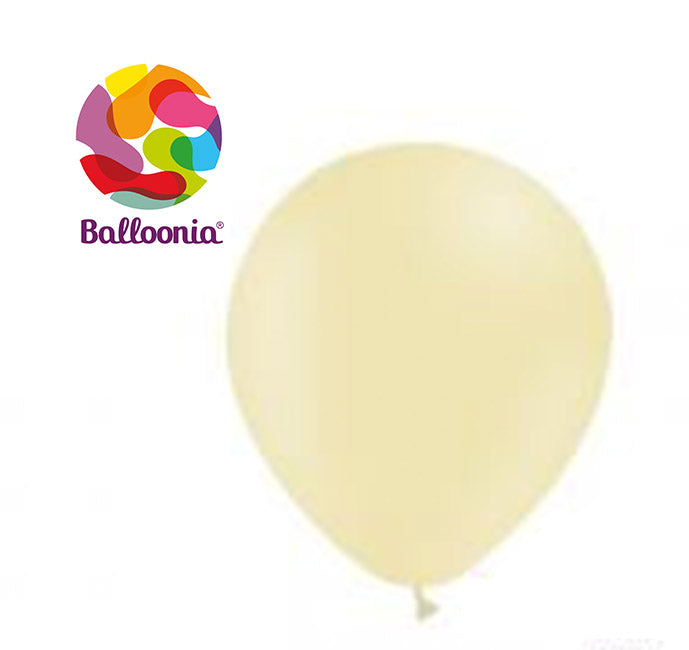 Balloonia 10" Matte Yellow Latex Balloons - 100ct
