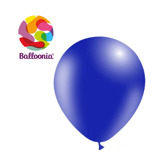 Balloonia 5" Navy Blue Latex Balloon 100ct