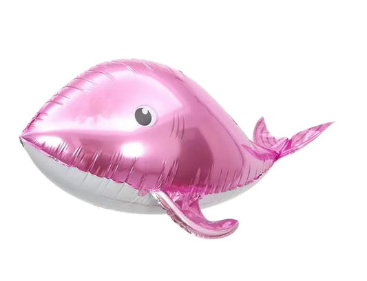 Winner Party 35" Pink Whale Balloon