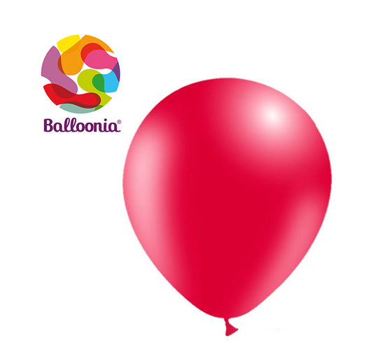 Balloonia 5" Latex Red 100ct