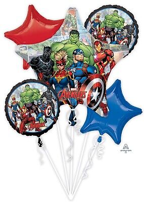 Anagram Marvel Avengers Balloon Bouquet 5ct