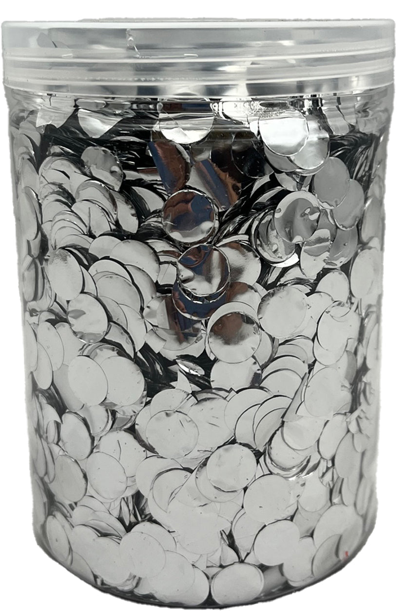 1cm Metallic Foil Confetti Jar